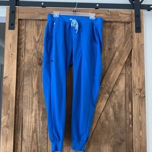 Royal blue Figs Zamora joggers